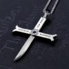 Mihawk Sword Cross Necklace – One Piece Inspired Jewelry | Mihawk Necklace Mihawk 31