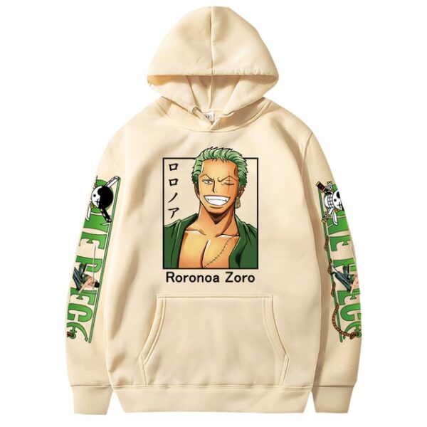 One Piece Roronoa Zoro Hoodie – Unisex Print – Streetwear Casual Sweatshirt Hoodies 19