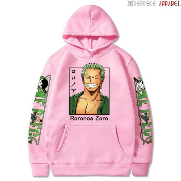 One Piece Roronoa Zoro Hoodie – Unisex Print – Streetwear Casual Sweatshirt Hoodies 20