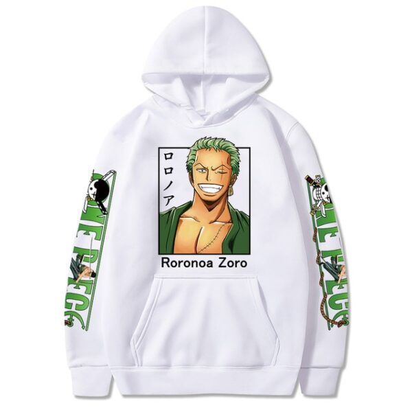 One Piece Roronoa Zoro Hoodie – Unisex Print – Streetwear Casual Sweatshirt Hoodies 22