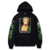 One Piece Roronoa Zoro Hoodie – Unisex Print – Streetwear Casual Sweatshirt Hoodies 24