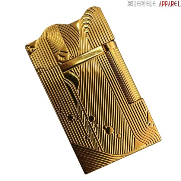 Sanjis Lighter – New Gold Design – Butane – One Piece merch Lighters 4