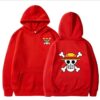 One Piece Luffy Skull Hoodie – Men’s Japanese Anime Harajuku Hip Hop Style – Autumn Pullover Sweatshirt One Piece merch 24