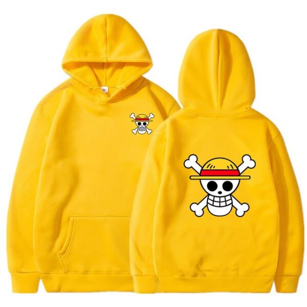 One Piece Luffy Skull Hoodie – Men’s Japanese Anime Harajuku Hip Hop Style – Autumn Pullover Sweatshirt One Piece merch 19