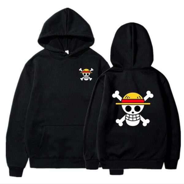 One Piece Luffy Skull Hoodie – Men’s Japanese Anime Harajuku Hip Hop Style – Autumn Pullover Sweatshirt One Piece merch 15