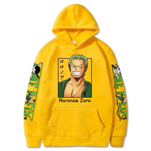 One Piece Roronoa Zoro Hoodie – Unisex Print – Streetwear Casual Sweatshirt Hoodies 23