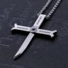 Mihawk Sword Cross Necklace – One Piece Inspired Jewelry | Mihawk Necklace Mihawk 32