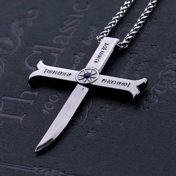 Mihawk Sword Cross Necklace – One Piece Inspired Jewelry | Mihawk Necklace Mihawk 24