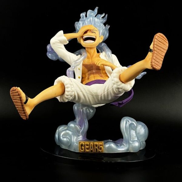 One Piece Gear 5 Luffy Figure – Sun God Luffy Nika 17cm Collectible Figures 3