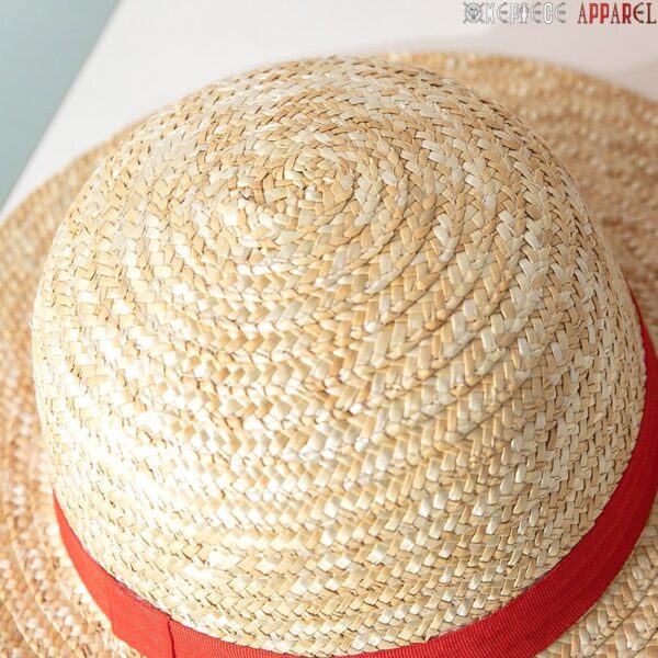 One Piece Straw Hat Luffy: Authentic Weaved Cosplay Hat Cosplay 19