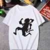 Gear 5 Luffy Shirt: Sun God Nika Design – Premium Cotton Tee | One Piece merch Gear 5 10