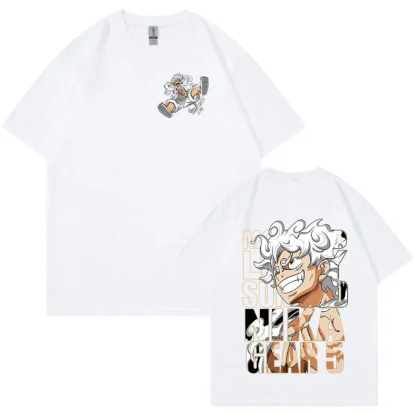 Gear 5 Merch: Luffy Graphic T-Shirt | 100% Cotton Gear 5 18