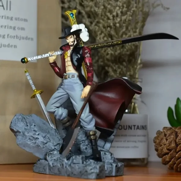 Dracule Mihawk Figure: 15CM One Piece Collectible Figures 5