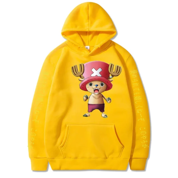 One Piece Chopper Hoodie: Harajuku Style Pullover Chopper 18