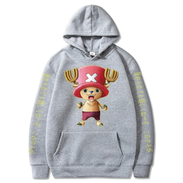 One Piece Chopper Hoodie: Harajuku Style Pullover Chopper 19