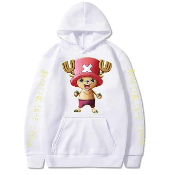 One Piece Chopper Hoodie: Harajuku Style Pullover Chopper 20