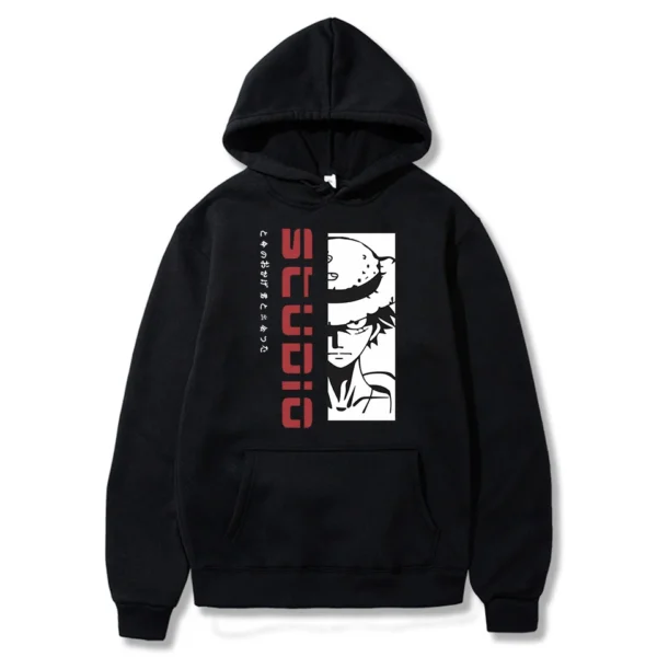 Luffy Hoodie: Anime-Inspired Harajuku Streetwear Hoodies 21