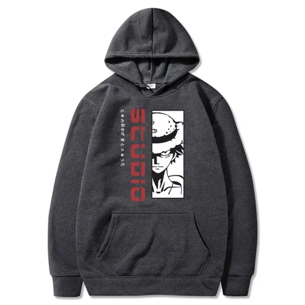 Luffy Hoodie: Anime-Inspired Harajuku Streetwear Hoodies 24