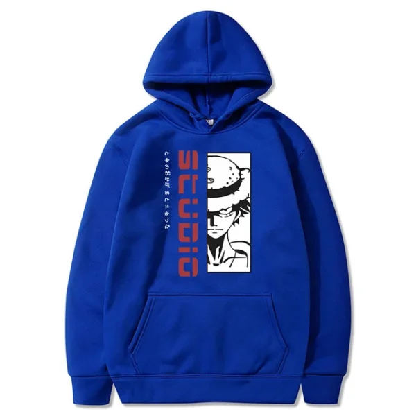 Luffy Hoodie: Anime-Inspired Harajuku Streetwear Hoodies 25