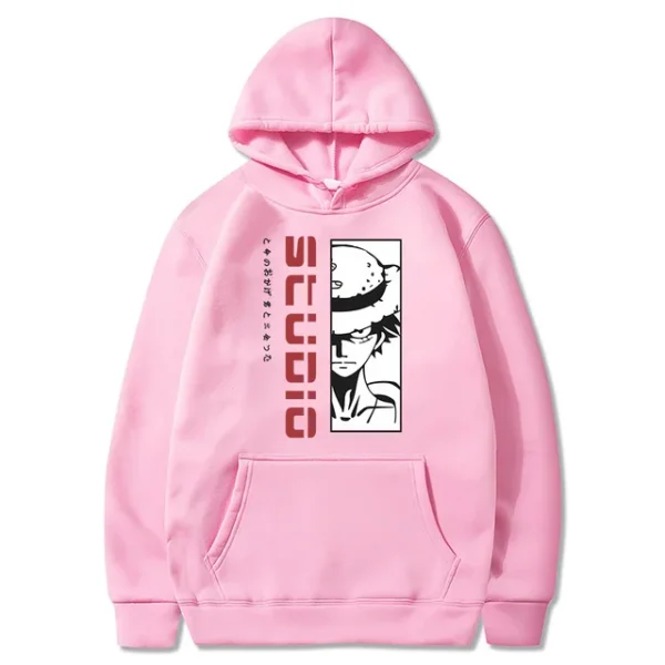 Luffy Hoodie: Anime-Inspired Harajuku Streetwear Hoodies 27