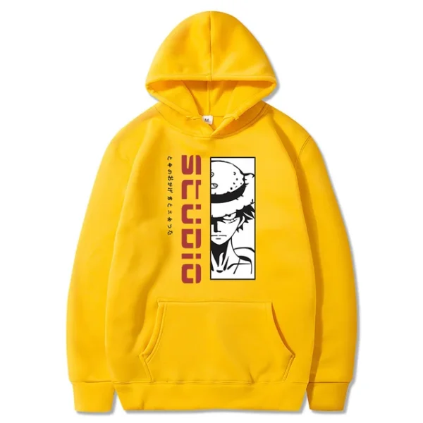 Luffy Hoodie: Anime-Inspired Harajuku Streetwear Hoodies 28