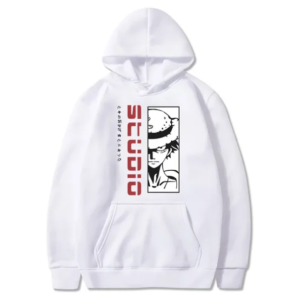 Luffy Hoodie: Anime-Inspired Harajuku Streetwear Hoodies 23