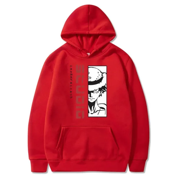 Luffy Hoodie: Anime-Inspired Harajuku Streetwear Hoodies 29