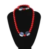 Ace Necklace One Piece: Red Bead Accessory Ace 5