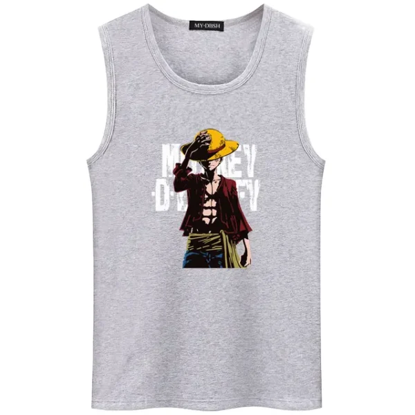 One Piece Tank Top: Monkey D. Luffy Luffy 10