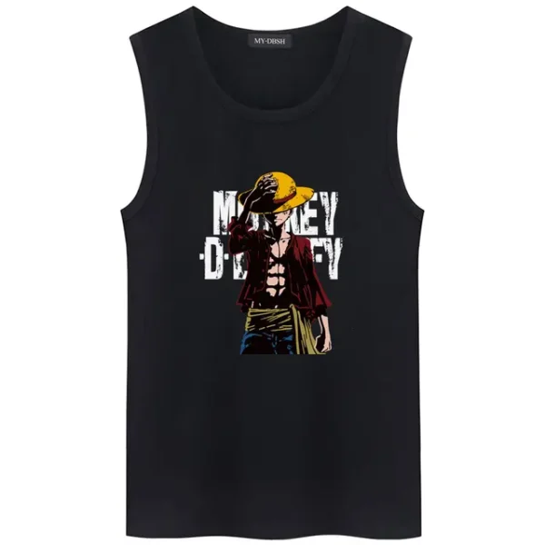 One Piece Tank Top: Monkey D. Luffy Luffy 9