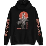 Zoro One Piece Hoodie: Long Sleeve Pullover