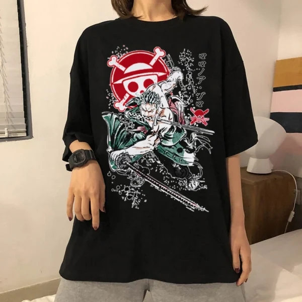 Zoro Shirt: Harajuku Style One Piece merch One Piece Characters 13