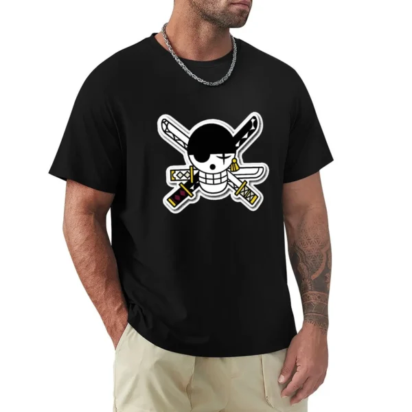 Jolly Roger Zoro T-Shirt: One Piece merch One Piece Characters 4