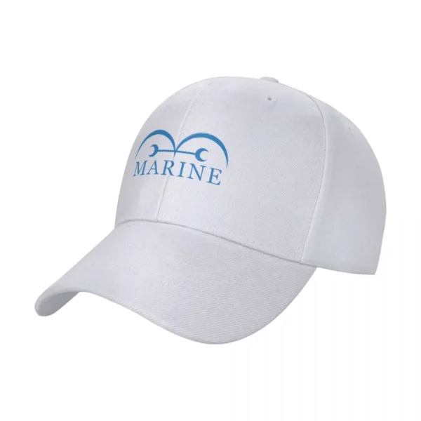 One Piece Marine Hat: Simple Baseball Cap for Fans Cosplay 4