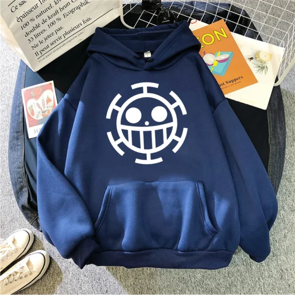 Trafalgar Law Hoodie: Fleece One Piece Merch Hoodies 33