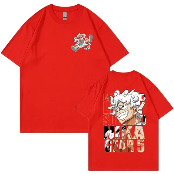 Gear 5 Merch: Luffy Graphic T-Shirt | 100% Cotton Gear 5 21