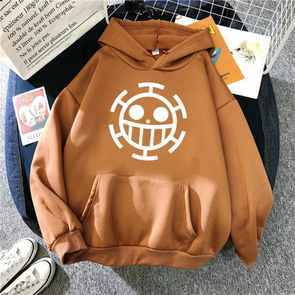 Trafalgar Law Hoodie: Fleece One Piece Merch Hoodies 34