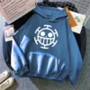 Trafalgar Law Hoodie: Fleece One Piece Merch Hoodies 46