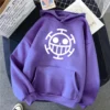 Trafalgar Law Hoodie: Fleece One Piece Merch Hoodies 40