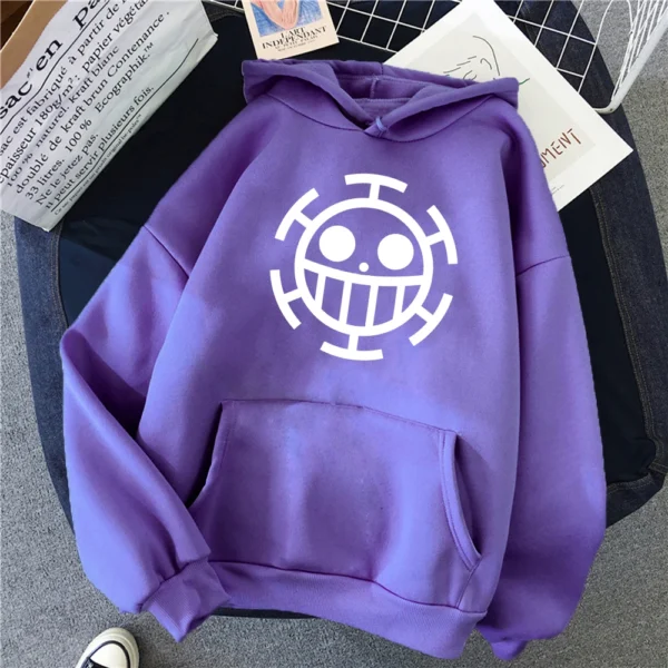 Trafalgar Law Hoodie: Fleece One Piece Merch Hoodies 29