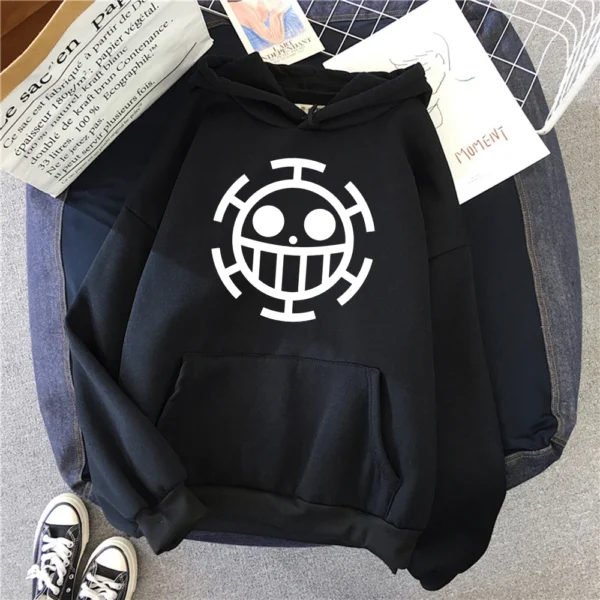 Trafalgar Law Hoodie: Fleece One Piece Merch Hoodies 26