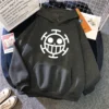 Trafalgar Law Hoodie: Fleece One Piece Merch Hoodies 36