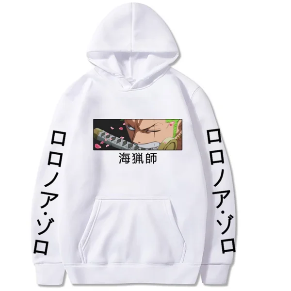 Zoro Hoodie: One Piece Merch Hoodies 18