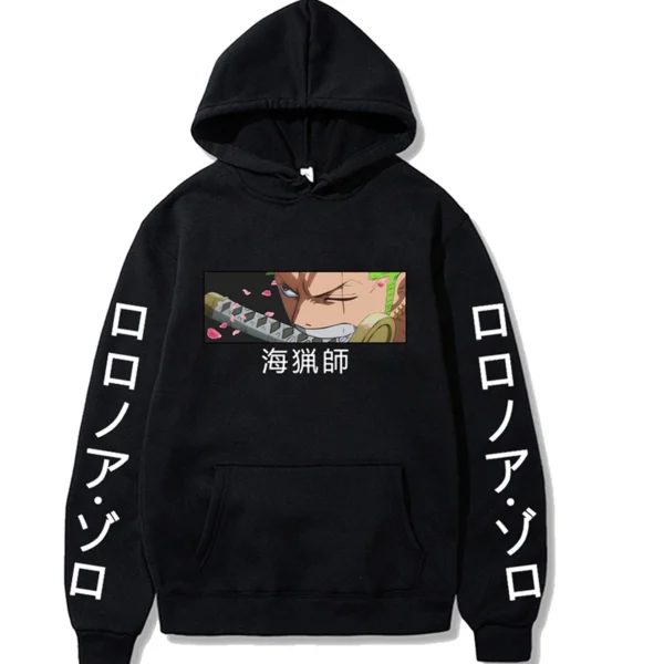 Zoro Hoodie: One Piece Merch Hoodies 17