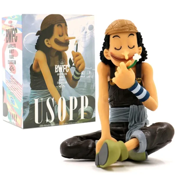 Usopp Figurine: Smelling Flower Figures 3