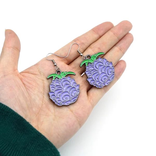 Devil Fruit Earrings Ace 25