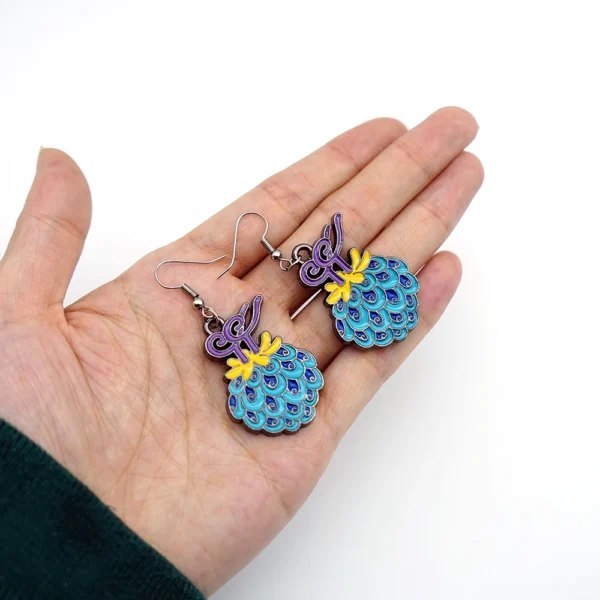 Devil Fruit Earrings Ace 22