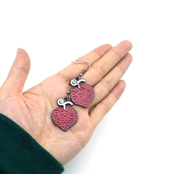 Devil Fruit Earrings Ace 26